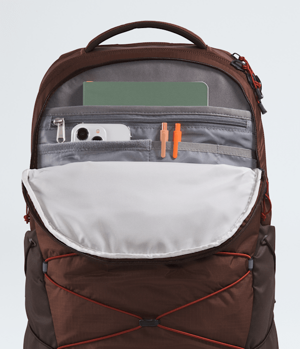 Borealis Backpack  28L TNF Ember SoilDemitasse BrownIron Clay DETAIL1