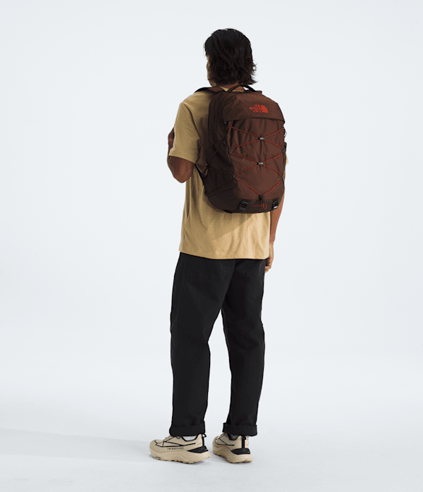 Borealis Backpack  28L TNF Ember SoilDemitasse BrownIron Clay MODELBACK