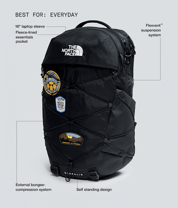Borealis Patch Backpack  28L TNF HERO2