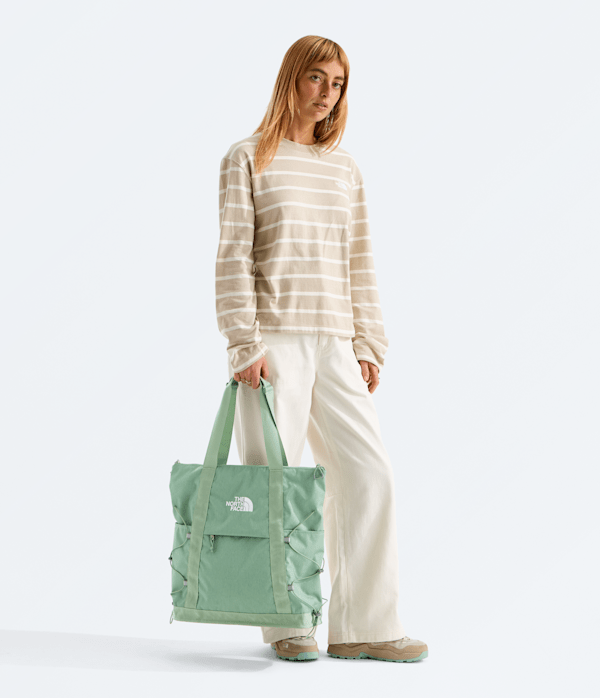 Borealis Tote TNF Slate Moss Dark HeatherSlate Moss MODELBACK