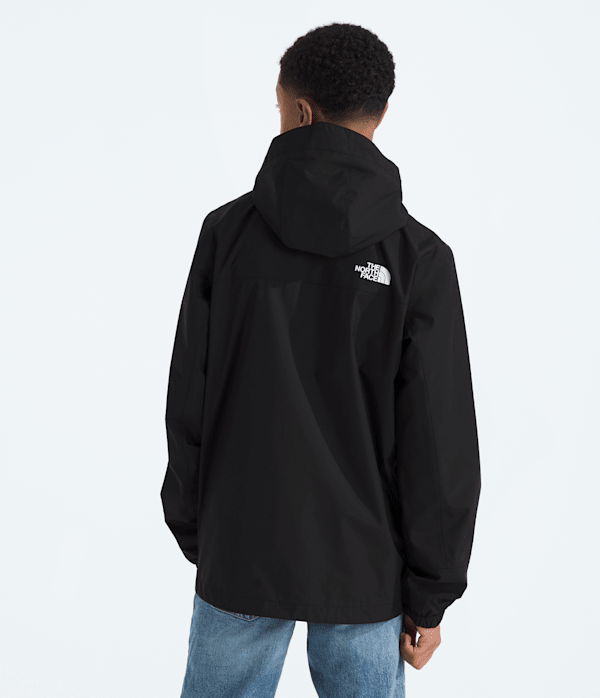 Boys Antora Rain Jacket TNF TNF BlackTNF Black BACK