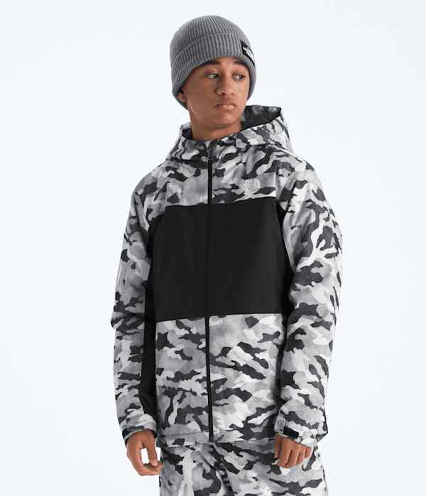 Boys Freedom Insulated JacketPrint TNF Main
