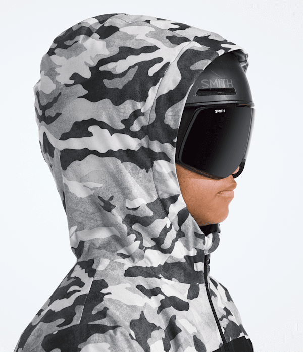 Boys Freedom Insulated JacketPrint TNF MODELHOOD2