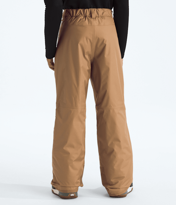 Boys Freedom Insulated Pants TNF Utility Brown BACK
