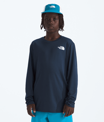 Boys  Girls 247 LongSleeve Tee TNF Summit Navy HERO2