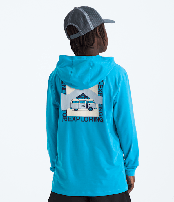 Boys  Girls Adventure Escape The City Hoodie TNF BACK