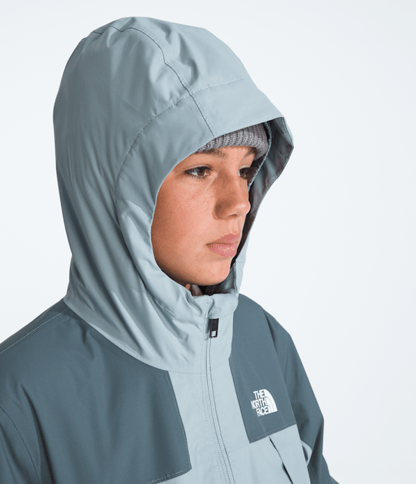 Boys  Girls Antora Triclimate TNF Frost GreyGranite Grey MODELHOOD2