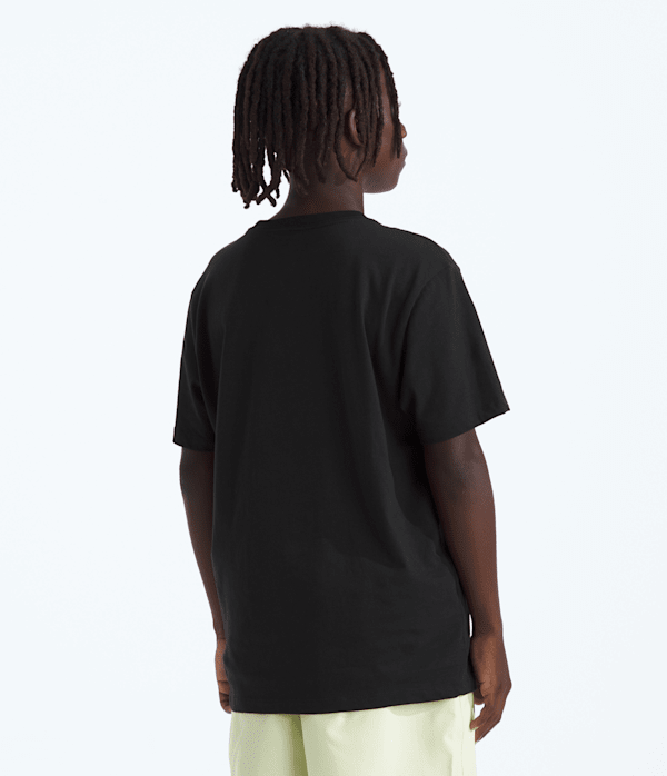 Boys  Girls Celestial Drift Regular ShortSleeve Tee TNF TNF Black BACK