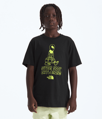 Boys  Girls Celestial Drift Regular ShortSleeve Tee TNF TNF Black HERO2