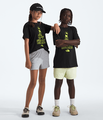 Boys  Girls Celestial Drift Regular ShortSleeve Tee TNF TNF Black Main