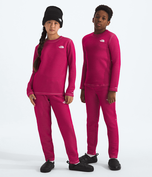 Boys  Girls DOTKNIT Thermal Set TNF Main