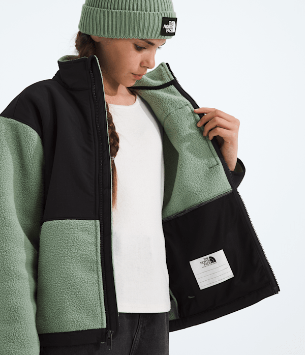 Boys  Girls Denali Jacket TNF Slate Moss MODELINT