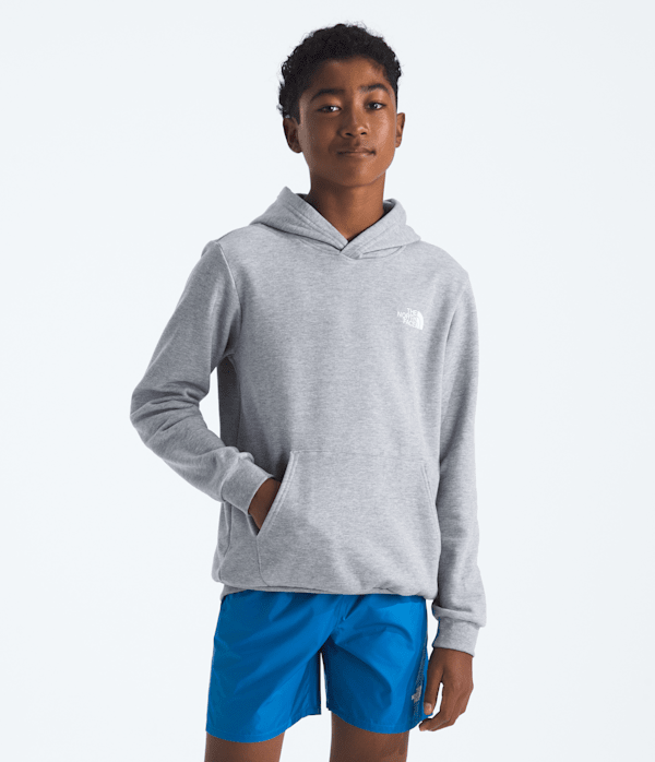 Boys  Girls Ember Fade Regular Hoodie TNF BACK