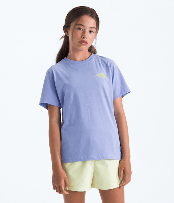 Boys  Girls Escape The City Regular ShortSleeve Tee TNF BACK