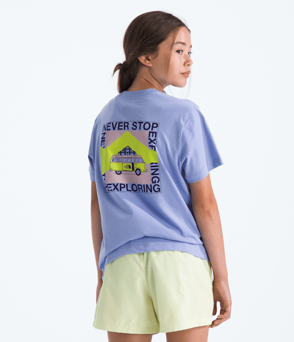 Boys  Girls Escape The City Regular ShortSleeve Tee TNF HERO2