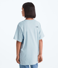 Boys  Girls Evolution Flora ShortSleeve TeeGraphic TNF Polar Haze BACK