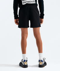 Boys  Girls Evolution Half Dome Shorts TNF TNF Black BACK