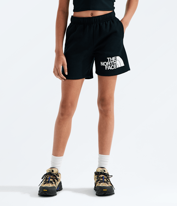 Boys  Girls Evolution Half Dome Shorts TNF TNF Black HERO3
