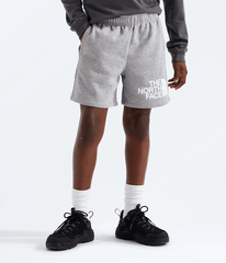 Boys  Girls Evolution Half Dome Shorts TNF TNF Pale Grey Heather HERO3