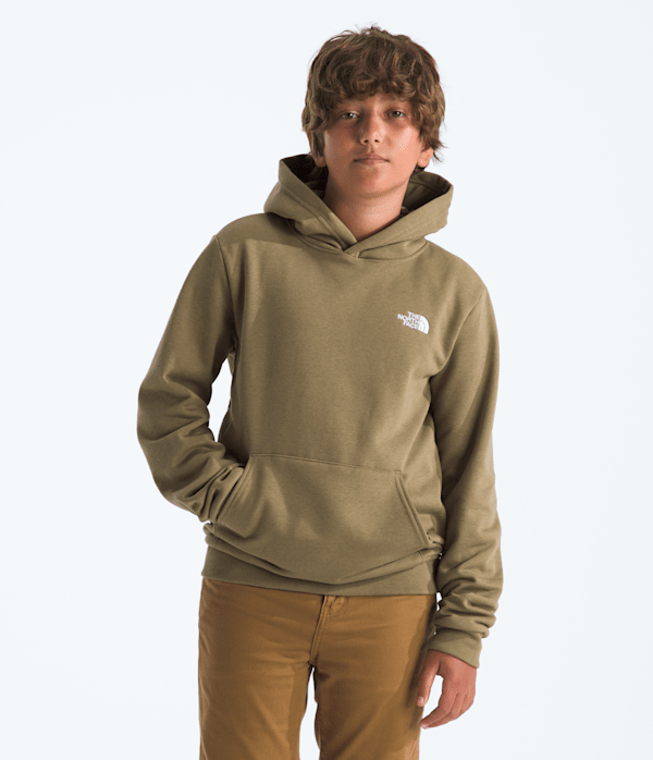 Boys  Girls Evolution Simple Dome Pullover Hoodie TNF Cedar HERO2