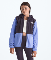 Boys  Girls Glacier FullZip Hoodie TNF Periwinkle GlowEndless Dusk HERO2