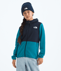 Boys  Girls Glacier FullZip Hoodie TNF Dusk BlueSummit Navy HERO3