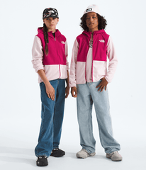 Boys  Girls Glacier FullZip Hoodie TNF Pale BlossomLali Guran Main
