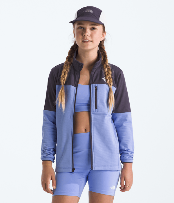Boys  Girls Hike Mid Layer FullZip TNF HERO2