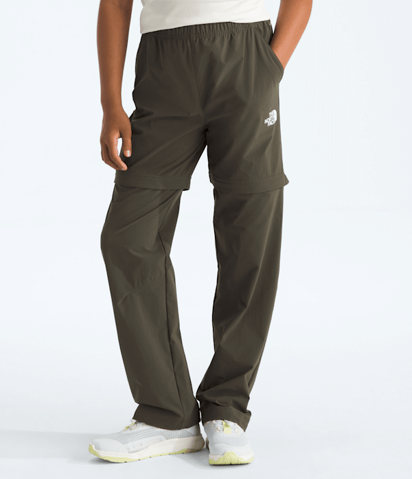 Boys  Girls Lightweight Convertible Hike Pants TNF HERO3
