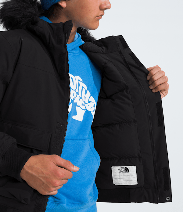 Boys  Girls McMurdo Hooded Jacket TNF MODELINT