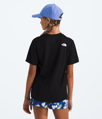 Boys  Girls New 247 ShortSleeve Tee TNF TNF Black BACK