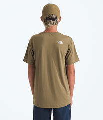 Boys  Girls New 247 ShortSleeve Tee TNF Cedar BACK