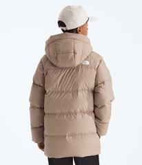 Boys  Girls North Down FleeceLined Short Parka TNF BACK