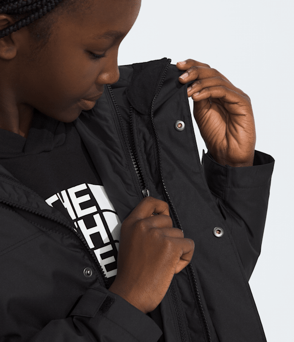 Boys  Girls North Down Triclimate TNF TNF Black MODELCLOSE3