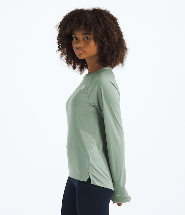 Boys  Girls Sunriser LongSleeve Tee TNF Slate Moss MODEL34