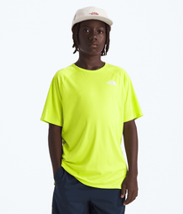 Boys  Girls Sunriser ShortSleeve Tee TNF Fizz Lime HERO3