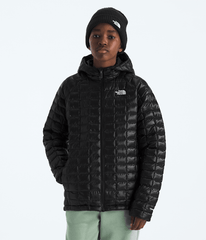 Boys  Girls THERMOBALL Hooded Jacket TNF TNF Black HERO2