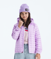 Boys  Girls THERMOBALL Hooded Jacket TNF Lite Lilac HERO2