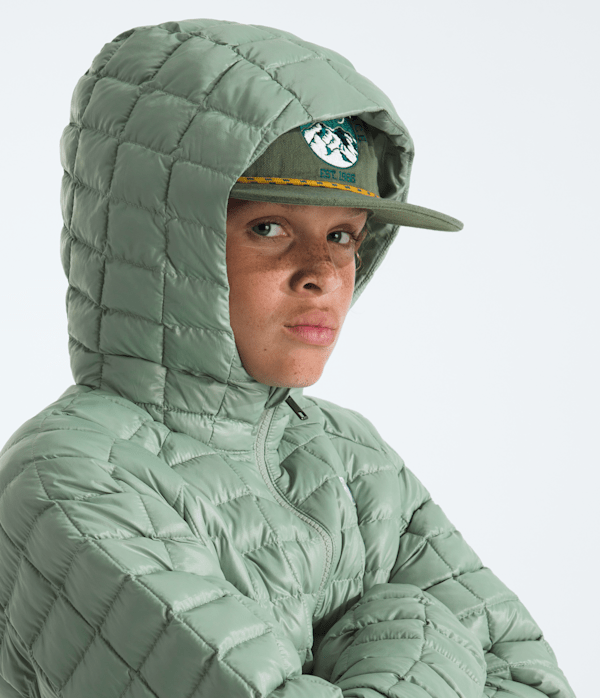 Boys  Girls THERMOBALL Hooded Jacket TNF MODELHOOD2