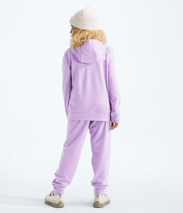 Boys  Girls TNF Performance Fleece FullZip Hooded Jacket TNF BACK
