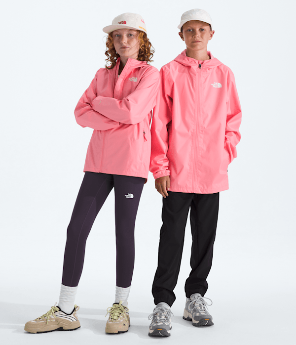 Boys  Girls Zipline Rain Jacket TNF Main