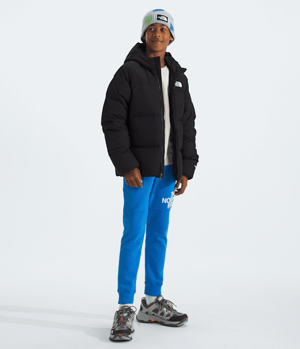 Boys North Down Hooded Jacket TNF TNF Black HERO2