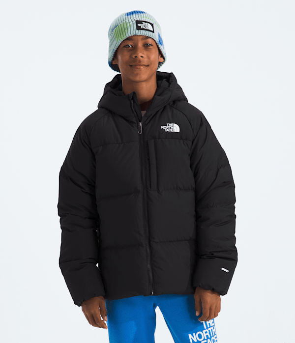 Boys North Down Hooded Jacket TNF TNF Black Main