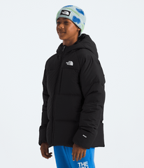 Boys North Down Hooded Jacket TNF TNF Black MODEL34