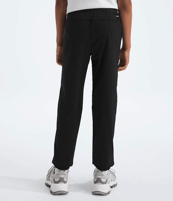 Boys On The Trail Pants TNF TNF BlackSilver Reflective BACK