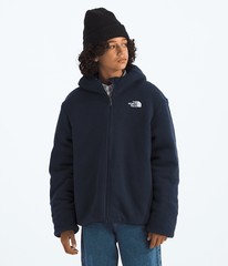 Boys Reversible Shasta FullZip Hooded Jacket TNF Dusk BlueSummit Navy HEROREV