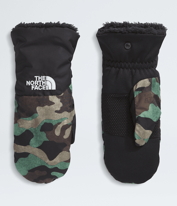 Boys Shasta Mitts TNF TNF Black TNF Camo Small PrintTNF Black HERO