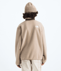 Boys Yumiori FullZip Jacket TNF Mushroom GreySmokey Brown BACK