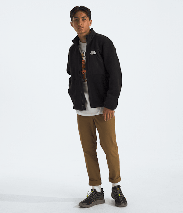 Boys Yumiori FullZip Jacket TNF TNF Black HERO2
