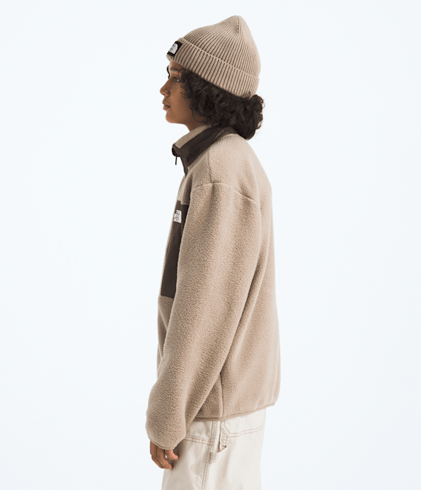Boys Yumiori FullZip Jacket TNF Mushroom GreySmokey Brown MODEL34